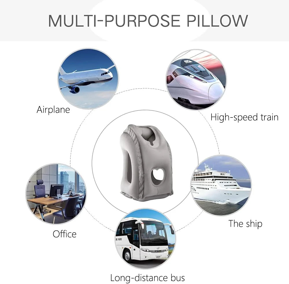 leosporr Inflatable Travel Pillow