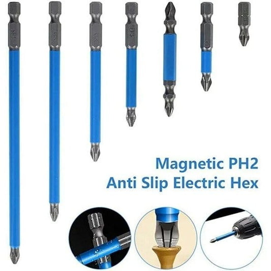 Magnetic Anti-Slip Drill Bit (Set - 7 Pcs)