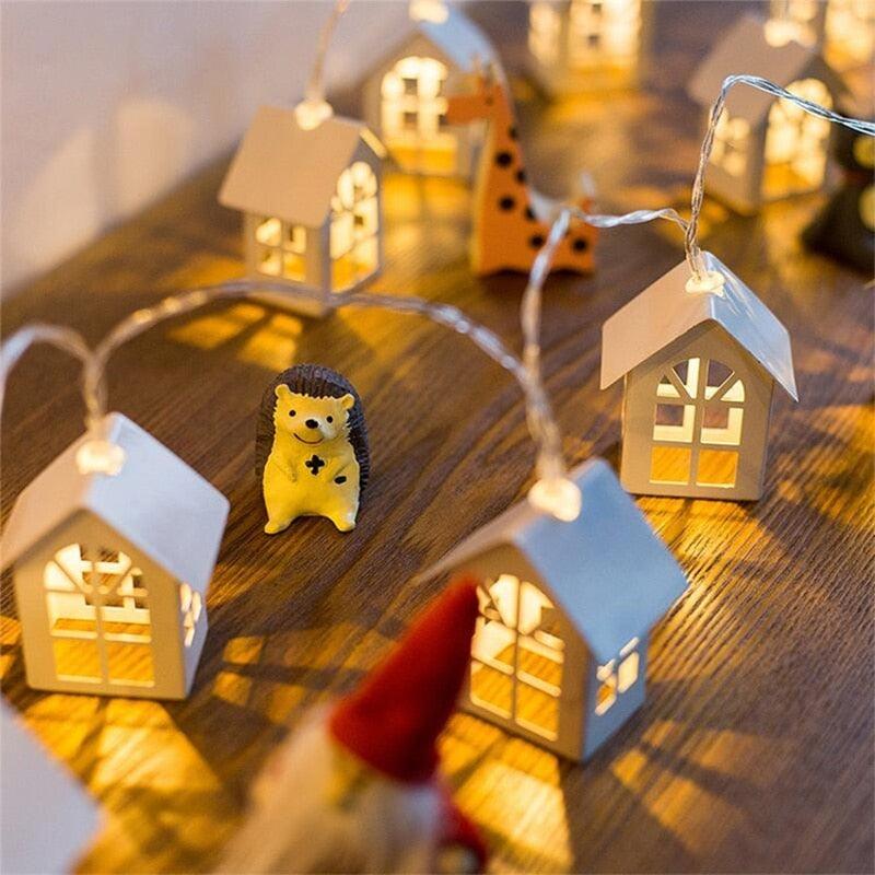 Fairy Wood House Lights