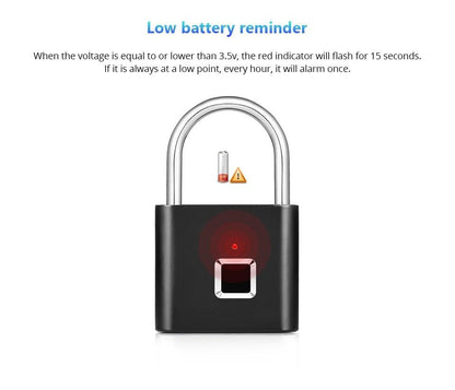 Fingerprint Smart Padlock