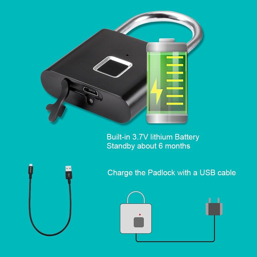 Fingerprint Smart Padlock