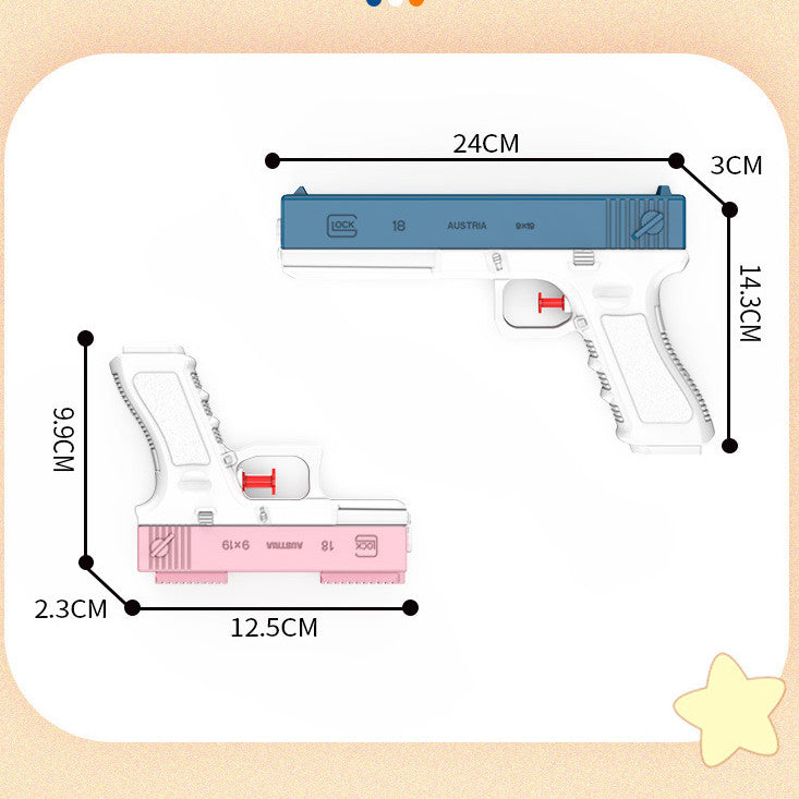 Pistola de agua 2 en 1 G***k 