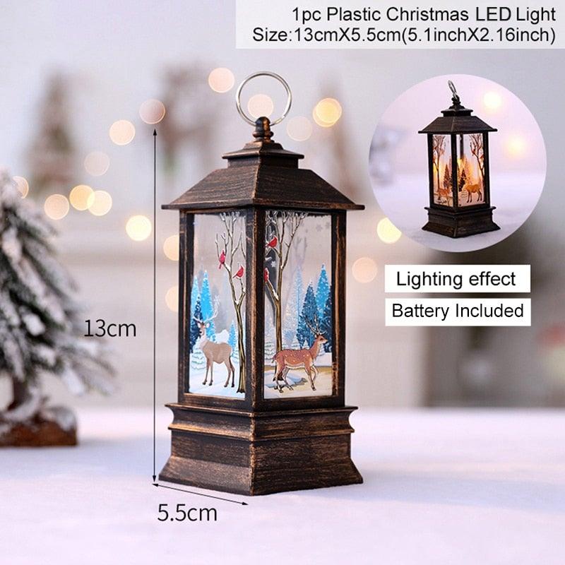 Holiday Lantern - Nova Gadget Store Deers - Black