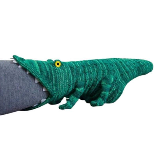 Crocodile Knit Socks