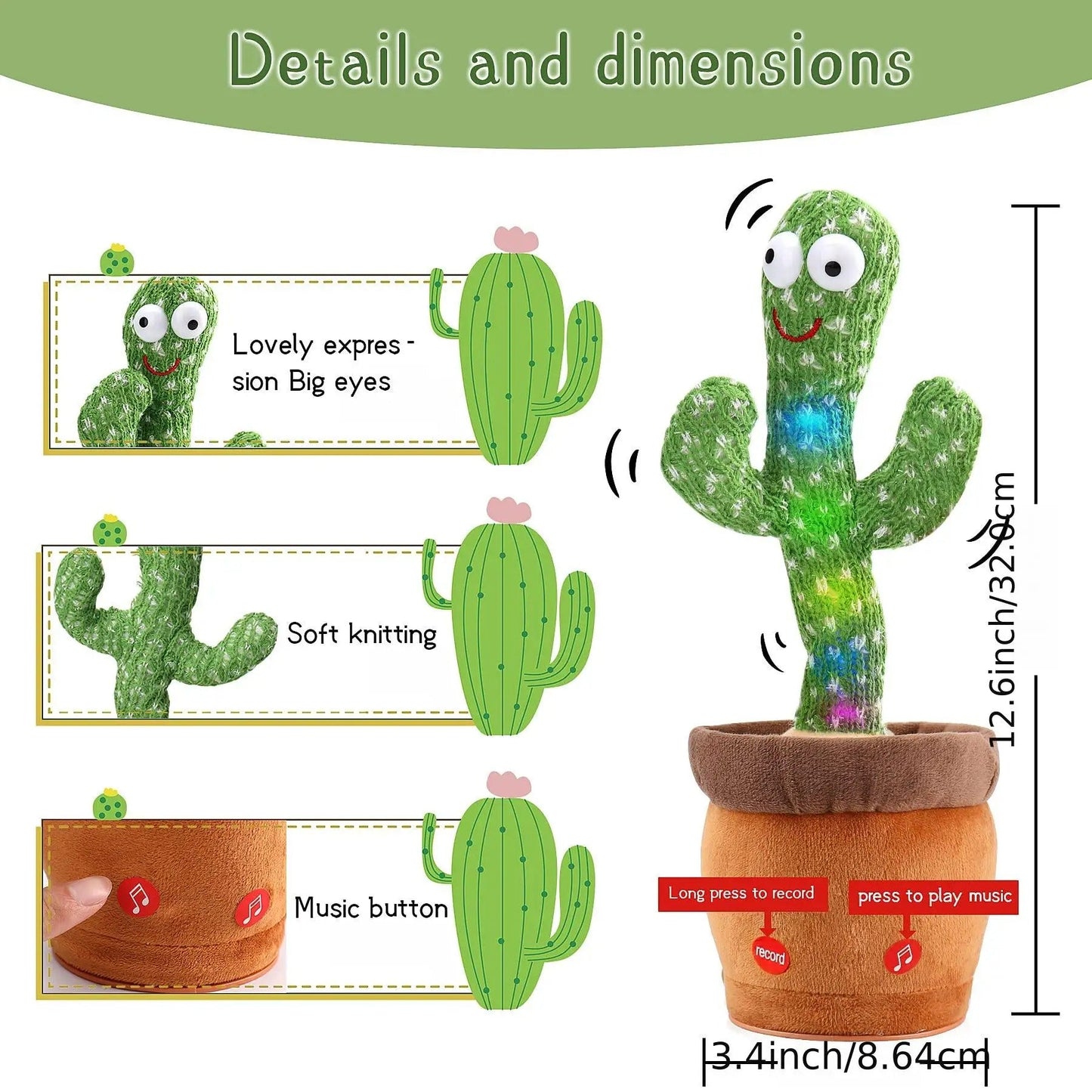 Smart Cactus Toy