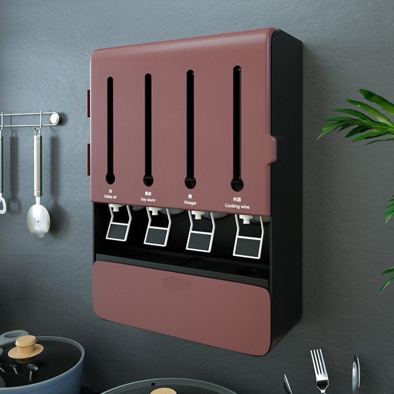 Kitchen Oil Dispenser Rack