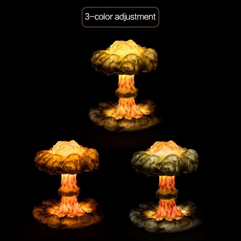 Mushroom Cloud Lamp