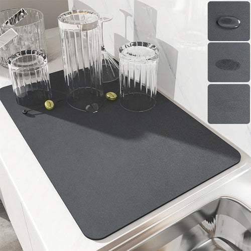 Kitchen Drain Mat - Nova Gadget Store 30x40CM / Grey Gold