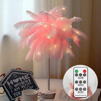 Novelty Feather Night Light