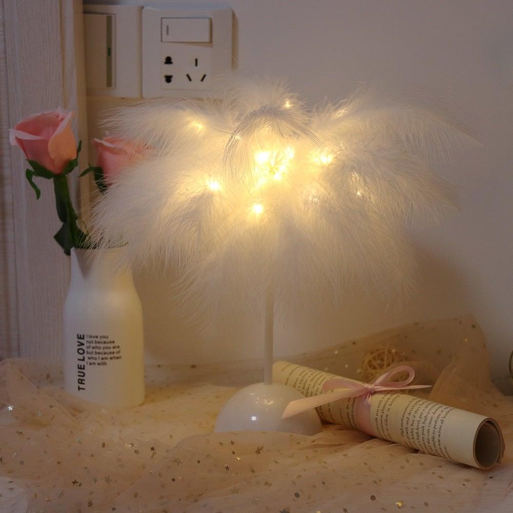 Novelty Feather Night Light