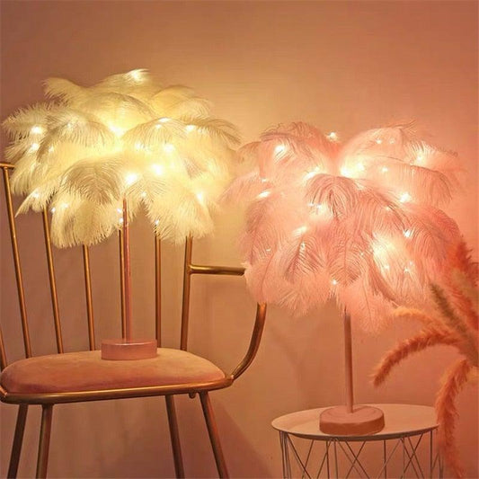 Novelty Feather Night Light