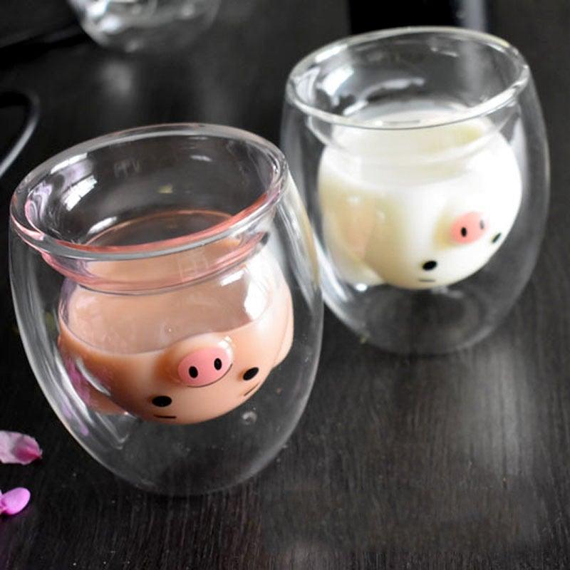 Piggy Glass