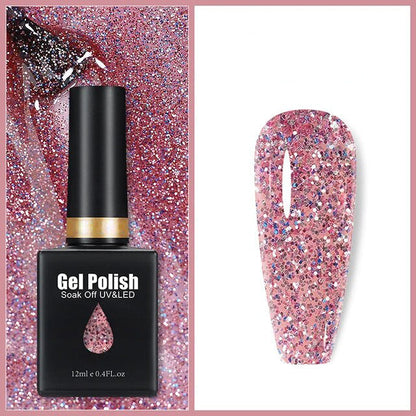 GLITTER NAIL GELL