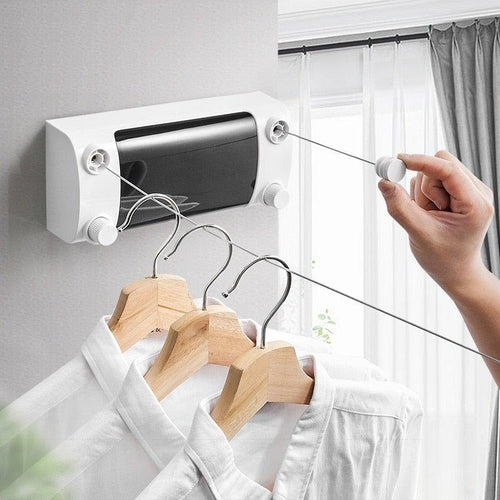 Portable Retractable Clothesline - Nova Gadget Store Pink