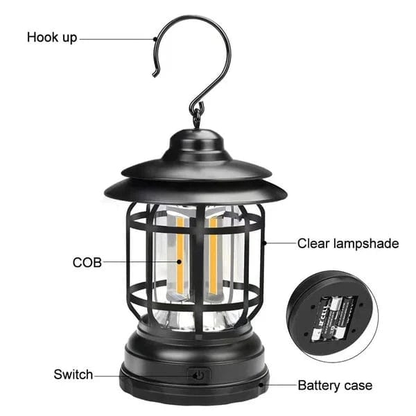 Retro Camping Lantern