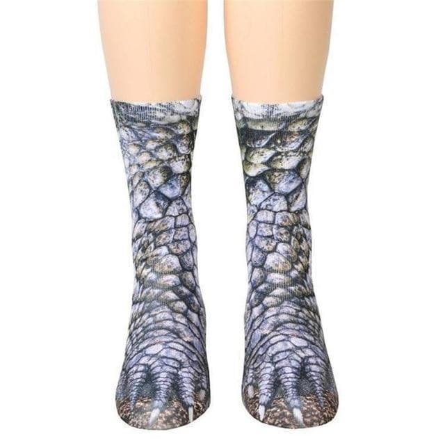 Calcetines con forma de patas de animales 