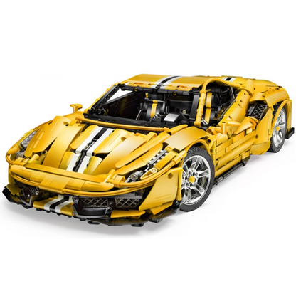 Corsa Yellow Italian Supercar 3187pcs