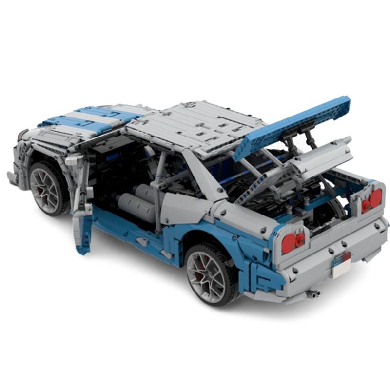 The Ultimate 1:8 JDM Bundle 7187pcs