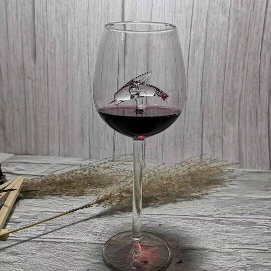 Shark Wine Glass