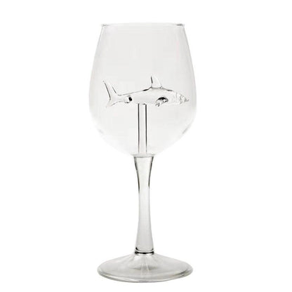 Shark Wine Glass