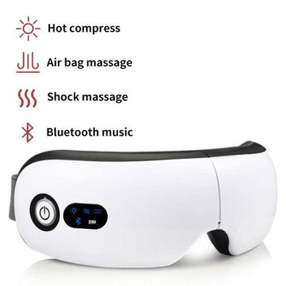 Smart Eye Massager-Bluetooth Music - Nova Gadget Store White