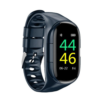 Smart Watch With Bluetooth Earphone