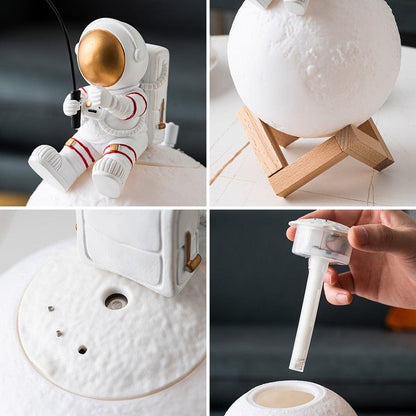 Space Humidifier Lamp