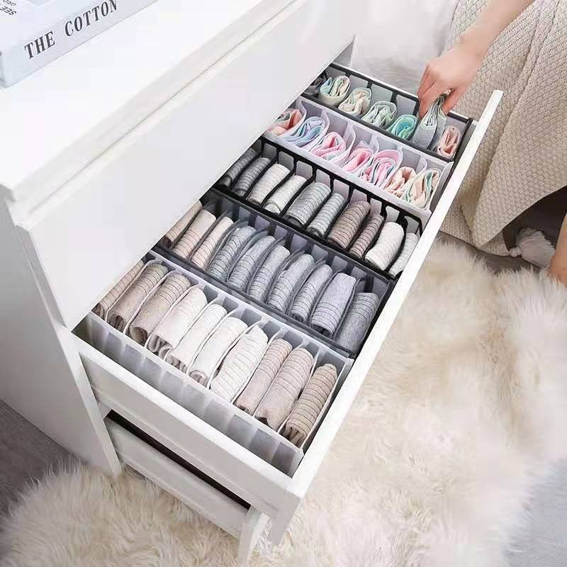 Wardrobe Organizer - Nova Gadget Store Pink 7 grids