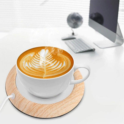 USB Wood Cup Warmer