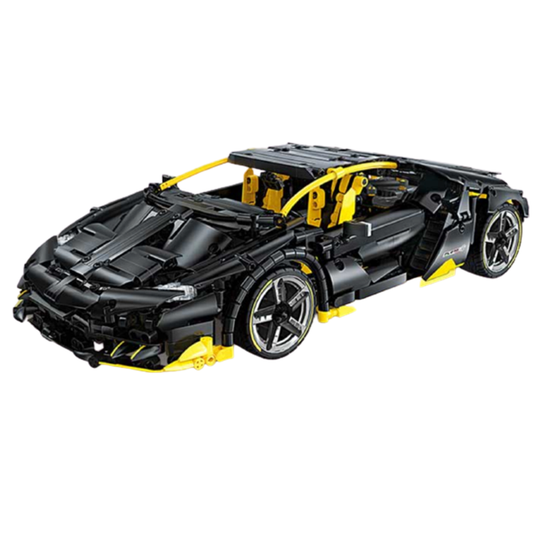 Remote Controlled Black Bull 1848pcs