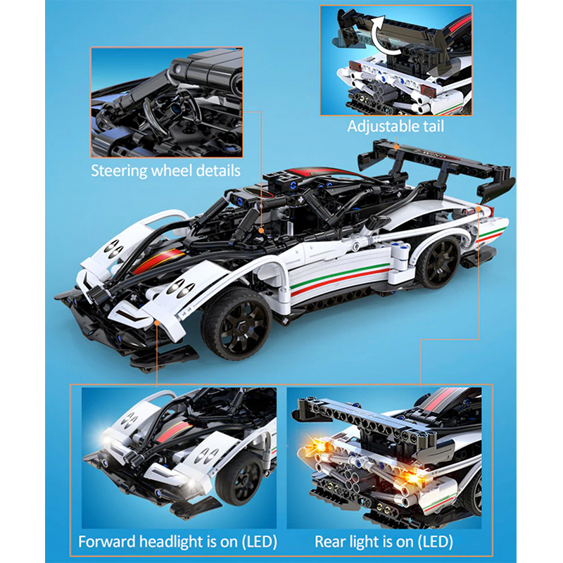 Remote Controlled Italian Hypercar 457pcs