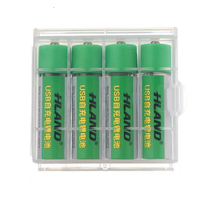 2pcs USB rechargeable battery