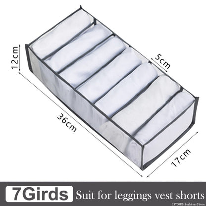 Wardrobe Organizer - HOW DO I BUY THIS Gray 6 grids