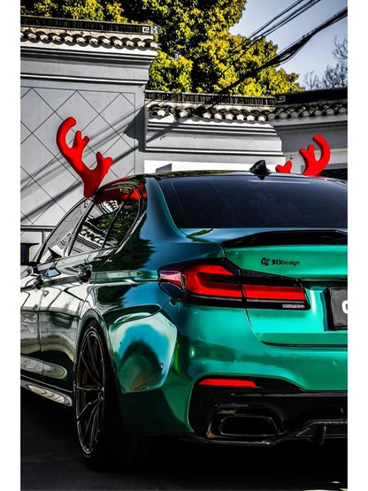 🎄2023-Christmas Hot Sale🎁Premium Reindeer Car Kit Antlers