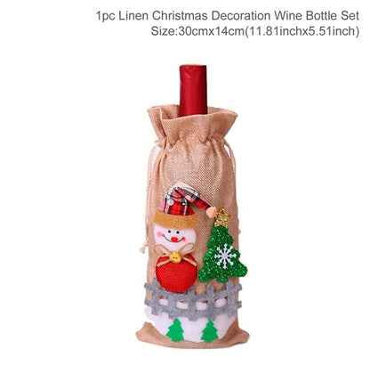 Christmas Bottle Cover - HOW DO I BUY THIS Style 2