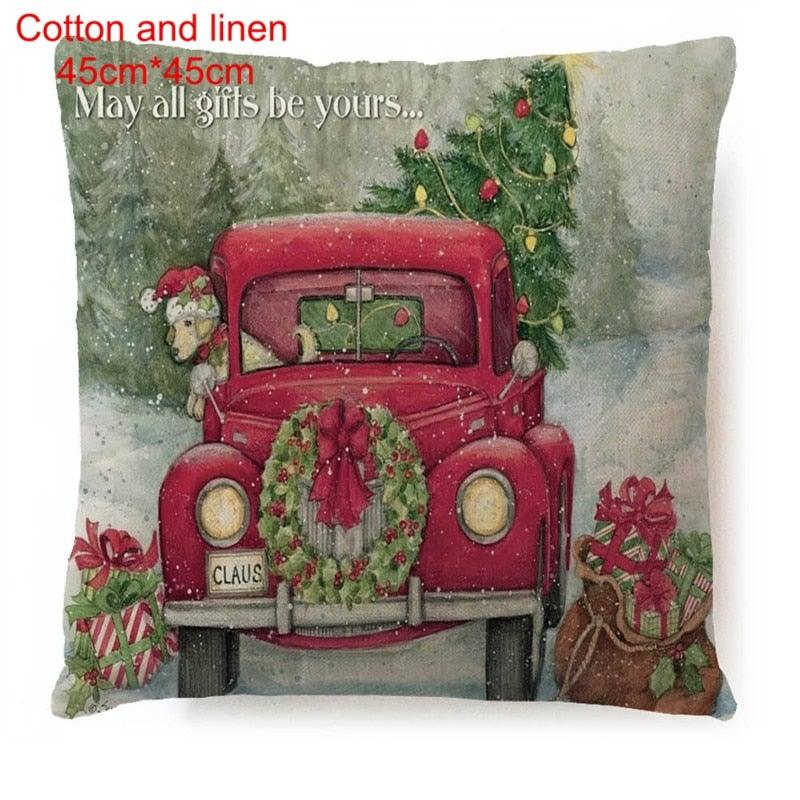 Christmas Pillowcase - HOW DO I BUY THIS Snowman and barn